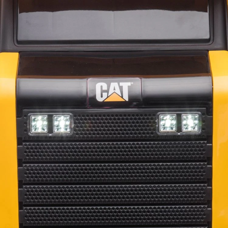 12V CAT Dump Truck 1-Seater Ride On - Yellow - Image 10