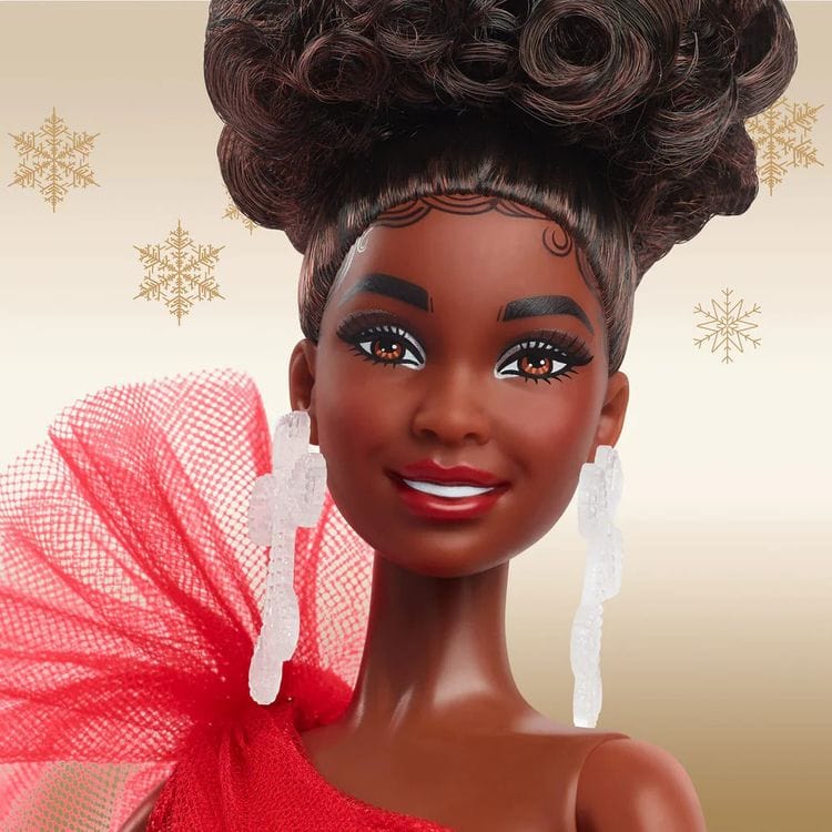 2024 Barbie Holiday Doll -  Black Hair - Image 3