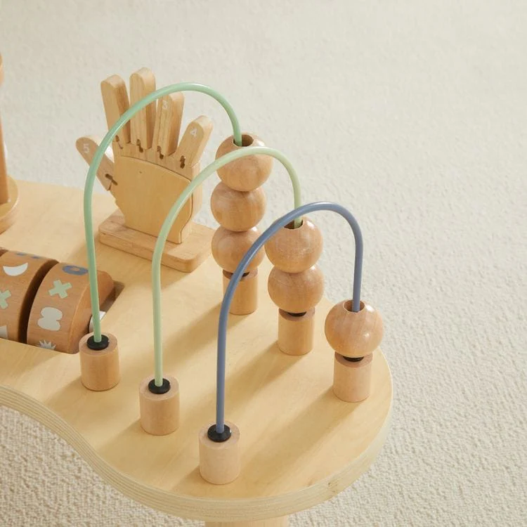 Hi-Lo Wood Activity Table - Image 4