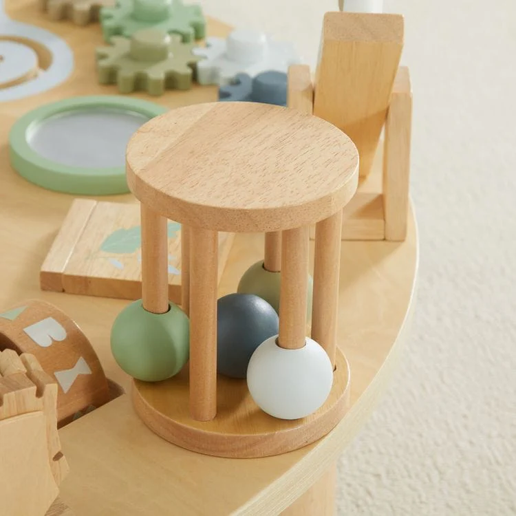 Hi-Lo Wood Activity Table - Image 6