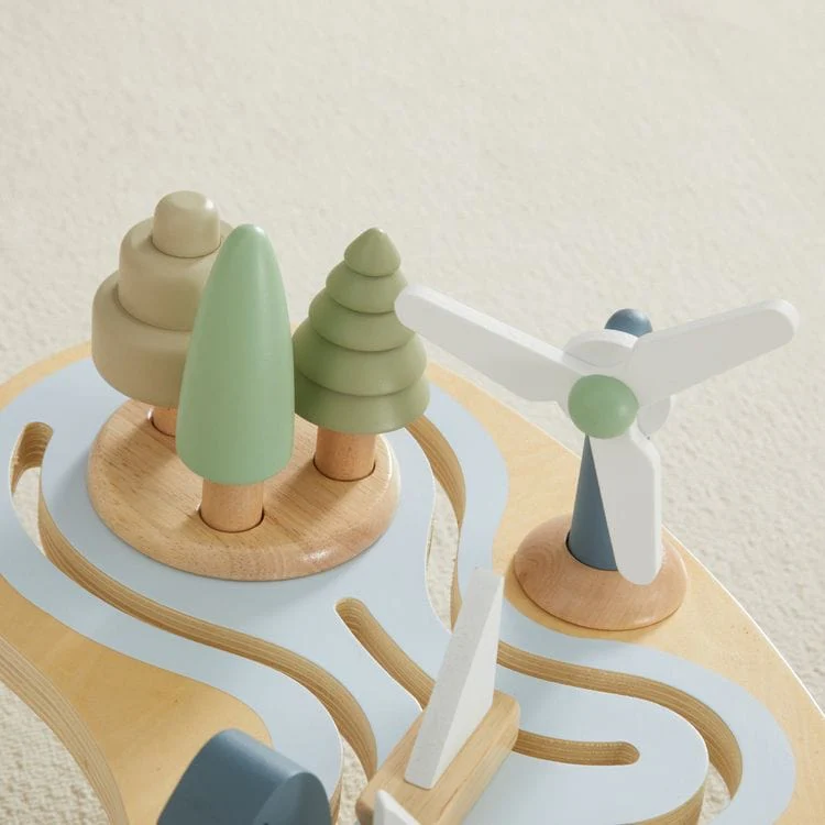 Hi-Lo Wood Activity Table - Image 8