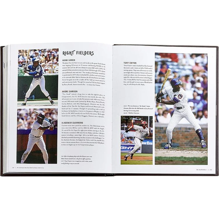 National Baseball Hall of Fame Book Leather Edition - Image 3
