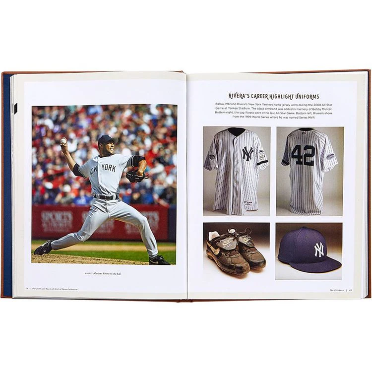 National Baseball Hall of Fame Book Leather Edition - Image 9