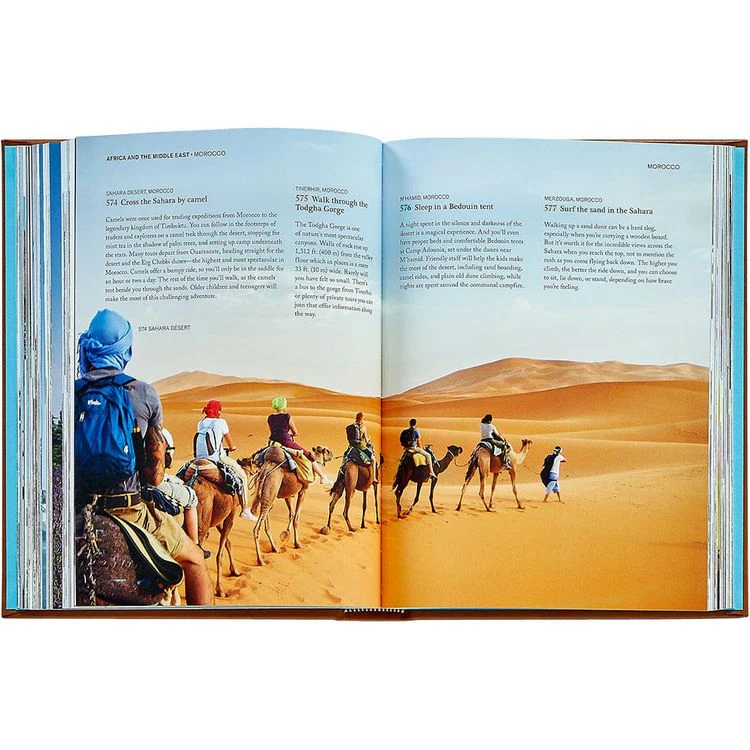 The Family Bucket List Book Leather Edition - Image 3